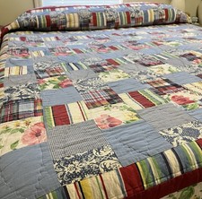 Patchwork quilt queen for sale  Hillsboro
