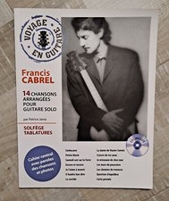 Francis cabrel partitions d'occasion  Gaillon
