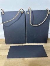 Natural slate chalkboard for sale  HEANOR