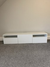 White ikea stand for sale  WREXHAM