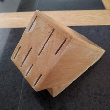 Wooden knife block for sale  KINGSTON UPON THAMES