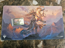Tapete MTG - Serra the Benevolent - Assinado por Magali Villeneuve - 420/800 comprar usado  Enviando para Brazil
