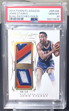 ( /10 Gold PSA 10) John Starks 2014-15 Flawless Multi Color Dual Patch Knicks comprar usado  Enviando para Brazil