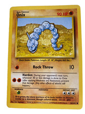 Pokémon TCG Onix Conjunto Base Original 56/102 1999 WOTC Carta Comum Excelente comprar usado  Enviando para Brazil