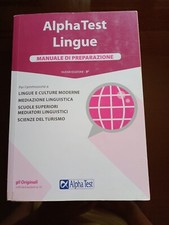 Alpha test lingue. usato  Baranzate