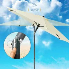 Ivory beach parasol for sale  MANCHESTER