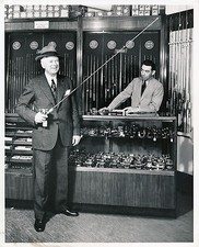 1950s fly fishing d'occasion  Expédié en Belgium