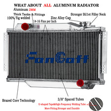 Rangées aluminium radiateur usato  Spedire a Italy