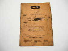 Hatz e80 e85 gebraucht kaufen  Merseburg