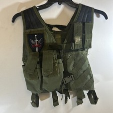 Colete Valken Tactical Airsoft Verde Exército Tamanho Único Bolsos de Revista de Malha Ventilada comprar usado  Enviando para Brazil