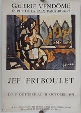Affiche art jef d'occasion Affiche art jef d'occasion  Paris XX