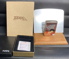 Isqueiro a óleo Zippo Mazinger tipo Z A isqueiro limitado número de série com suporte e caixa, usado comprar usado  Enviando para Brazil