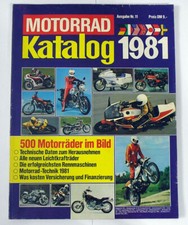Motorrad katalog 1981 gebraucht kaufen  Boppard