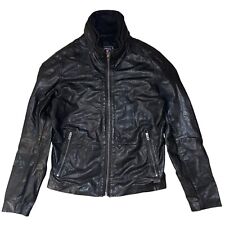 Diesel leather jacket for sale  BRIDGNORTH