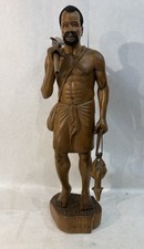 Geschnitzte holzfigur bayeka gebraucht kaufen  Bremerhaven