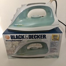 Black & Decker AS150 Steam Advantage ferro antiaderente branco/verde desligamento automático comprar usado  Enviando para Brazil