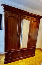 Vintage double wardrobe for sale  DERBY