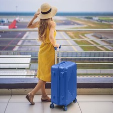 24inch abs suitcase for sale  CHIPPENHAM