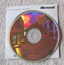 Microsoft Office 2003 - Word, Excel, Outlook - CD, klucz produktu, COA na sprzedaż  Wysyłka do Poland