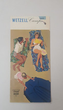 Brochure depliant wetzell usato  Trebisacce