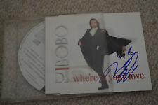 DJ BOBO signed Autogramm  In Person  MAXI CD signiert Where is your Love comprar usado  Enviando para Brazil