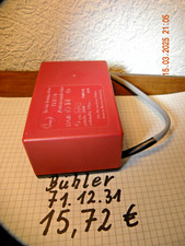 Bühler transformator autorenn gebraucht kaufen  Deutschland