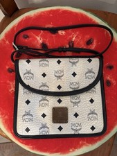 Mcm tasche weiß gebraucht kaufen  Windorf