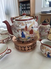 Japanische teeservice geisha gebraucht kaufen  Münster