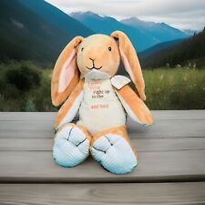 Peluche Bunny Rabbit Adivina cuánto te quiero hasta la luna y la espalda ETIQUETA. segunda mano  Embacar hacia Argentina