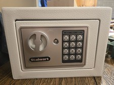 Usado, Cofre digital Stalwart Electronic Premium aço com 2 chaves de substituição manuais comprar usado  Enviando para Brazil