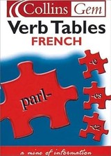 Mesas verbais francesas (Collins Gem), Lesley A. Robertson, usadas; bom livro comprar usado  Enviando para Brazil