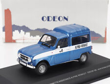 RENAULT - R4 F4 FOURGONNETTE assistance Alpine 1975 au 1/43 de Odéon Odeon 166 na sprzedaż  Wysyłka do Poland