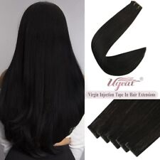 Fita Virgem Extensões de Cabelo Humano Injeção Trama de Pele Natural Injeção Reta comprar usado  Enviando para Brazil