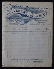 Billhead facture 1906 d'occasion  Nantes-