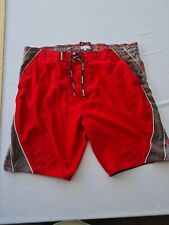 Mens shorts red for sale  FRINTON-ON-SEA