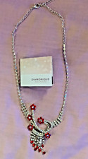 necklace flower diamond faux for sale necklace flower diamond faux for sale Lincoln