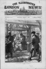 1873 antique print for sale  ASHFORD
