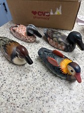 Carved wood duck for sale  Camden