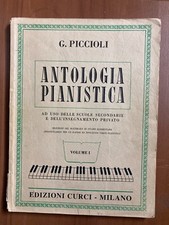 Antologia pianistica uso usato  Palermo