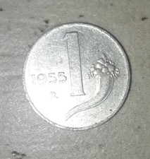 Moneta lira 1955 usato  Andora