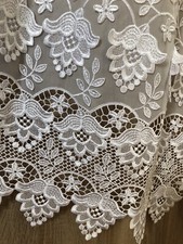 Weiße vintage gardine gebraucht kaufen  Oppenweiler
