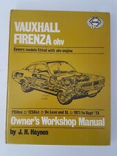 Vauxhall firenza ohv for sale  SOUTHAMPTON