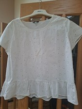Ladies cream top for sale  CANNOCK