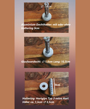 Dochthalter 8cmh 9cm gebraucht kaufen  Neuenrade
