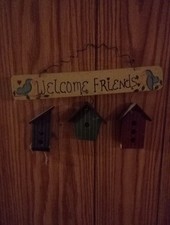 Welcome friends hanging for sale  Galion