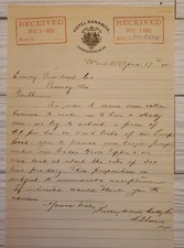 1905 letter conway for sale  Cranberry Township