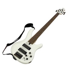 Usado, Baixo elétrico Yamaha TRBX305 5 cordas branco S/N HNX208009 fabricado na Indonésia comprar usado  Enviando para Brazil
