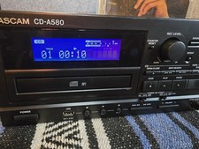 Usado, Gravador de cassete TASCAM CD-A580 CD e toca-fitas - Funcionando!  (com Cdr's/Nos comprar usado Usado, Gravador de cassete TASCAM CD-A580 CD e toca-fitas - Funcionando!  (com Cdr's/Nos comprar usado  Enviando para Brazil