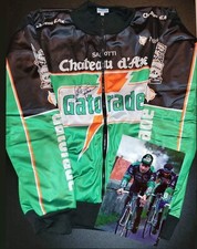 Signed bugno cycling usato  Milano