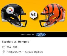 Steelers bengals tickets. for sale  Bloomington